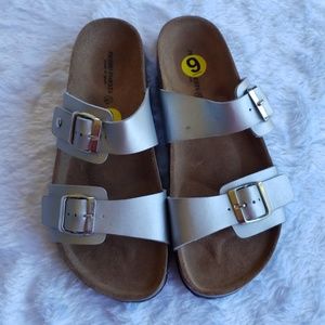 Silver Sandals